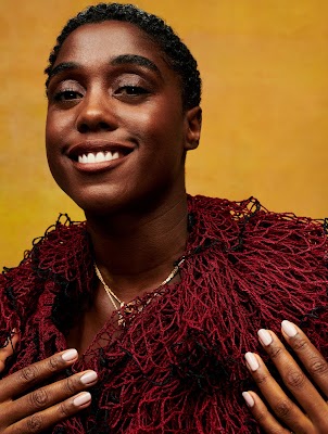 Lashana Lynch in Elle UK February 2024 by Ekua King